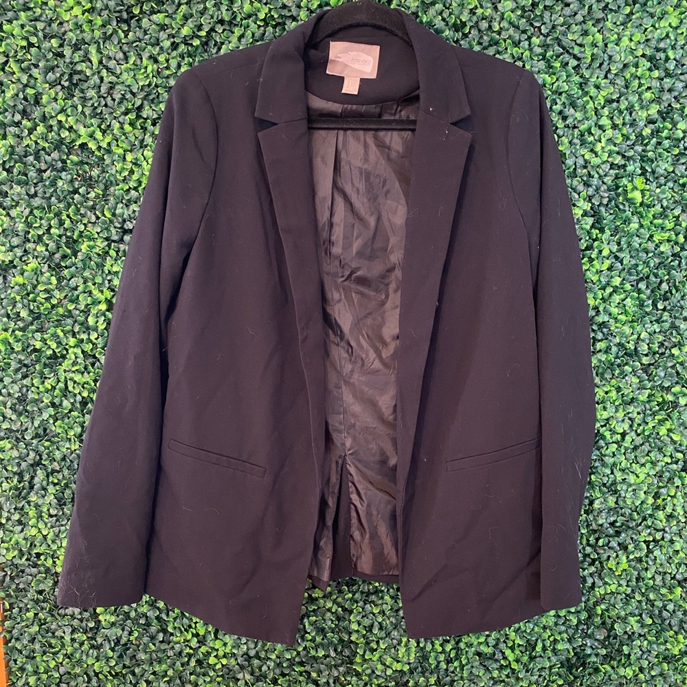 Forever 21 black blazer size large